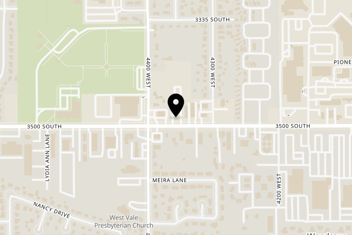 Map showing the location of Catrachos Restaurant Catrachos Restaurant 2 on 4354 W 3500 S in West Valley City
